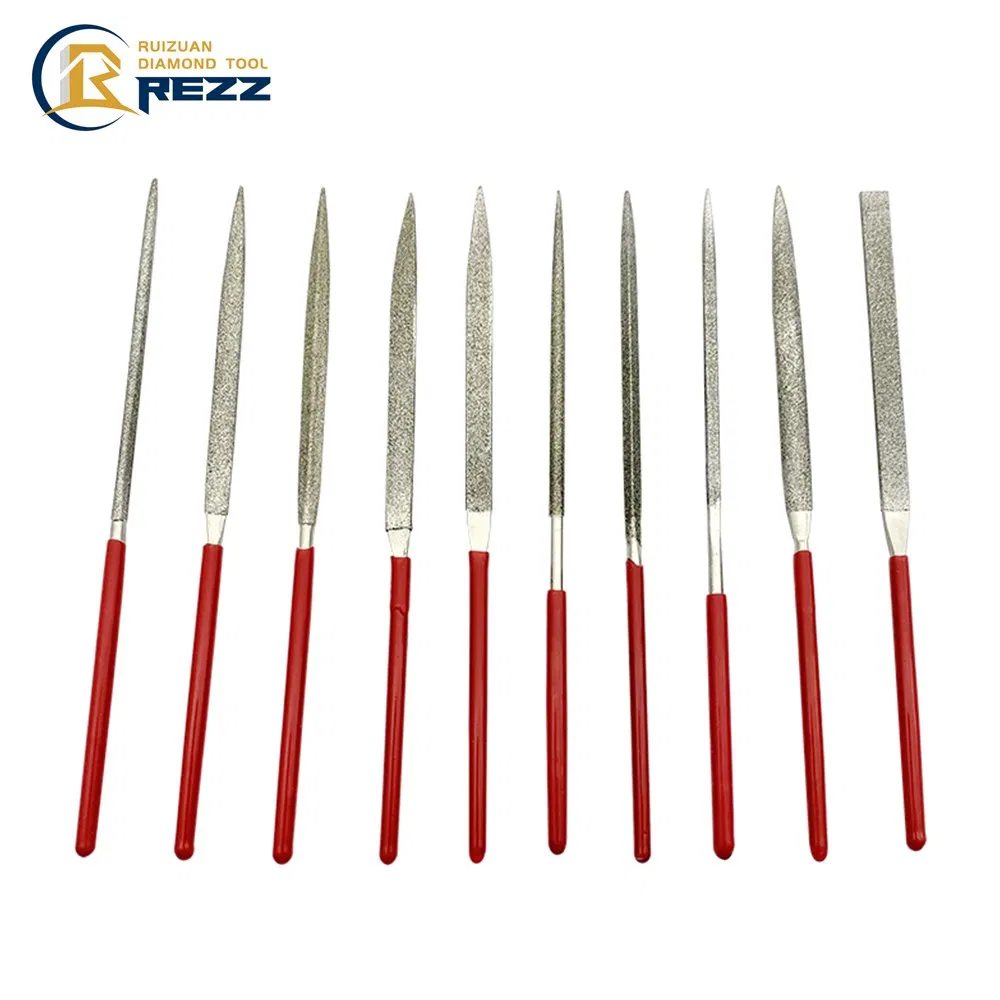 Hand Tools Diamond File Diamond Needles File for Glass Stone Diamond Hand Files Tools Files Knives