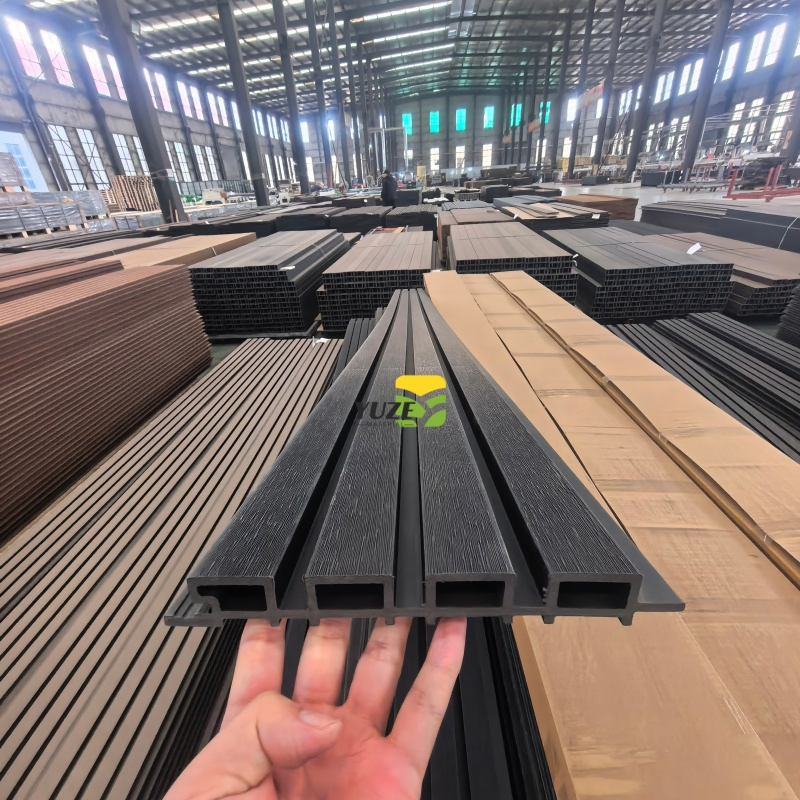 Exterior WPC Wall Covering with Enhanced Outdoor Weather Protection