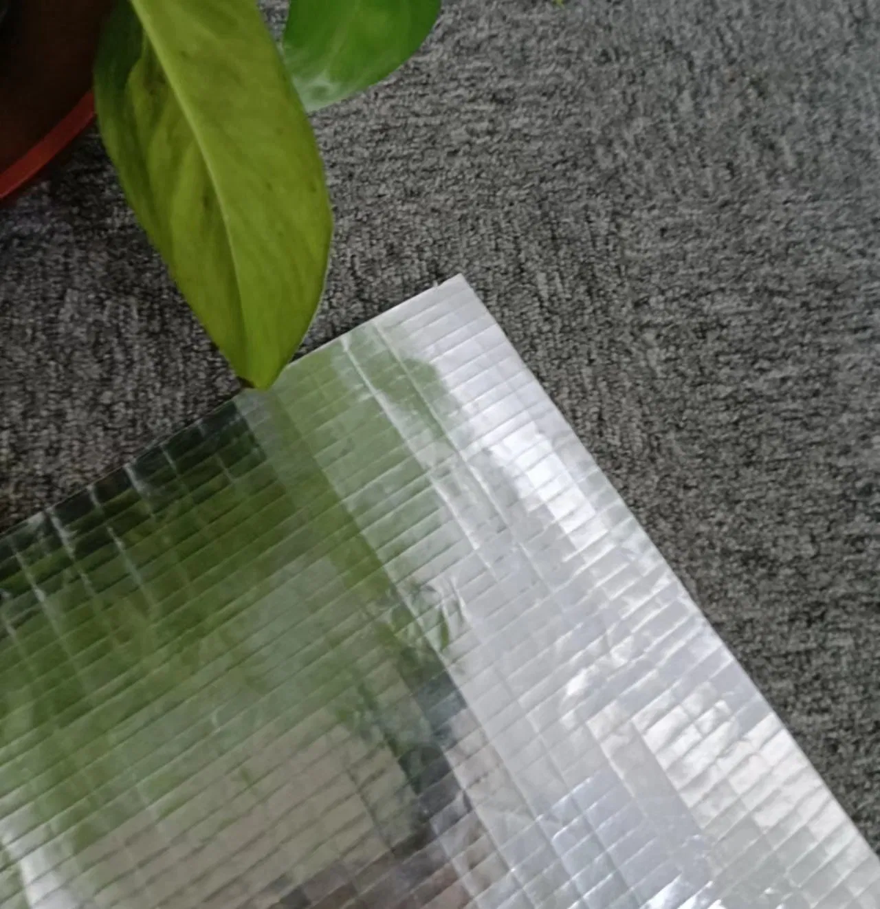 Vapour Barrier Material Aluminum Foil Laminated Woven Fabric Aluminium Roofing Foil