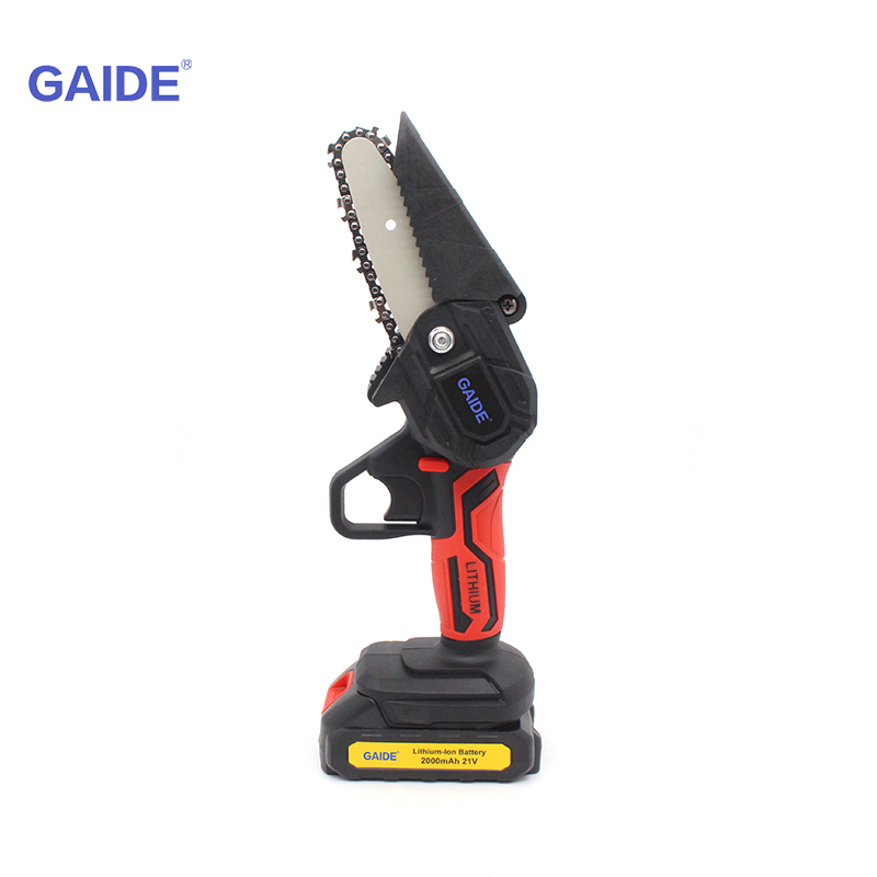 China Factory 4 Inch Good Quality 21V LED Light Mini Chainsaw