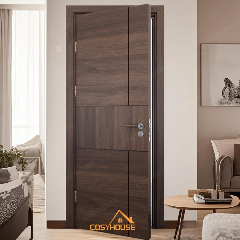 UL CE as Approved Wooden Fireproof Interior Door for Home & Hotel
