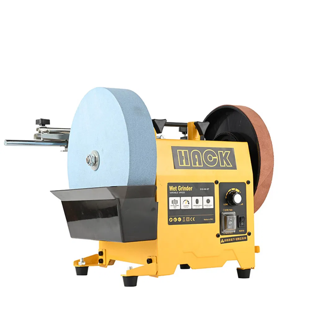 Easily Moving Water Cooling Fast Delivery 10" Reliable Frozen Meat Slicing Knife Sharpener Polishing Machine