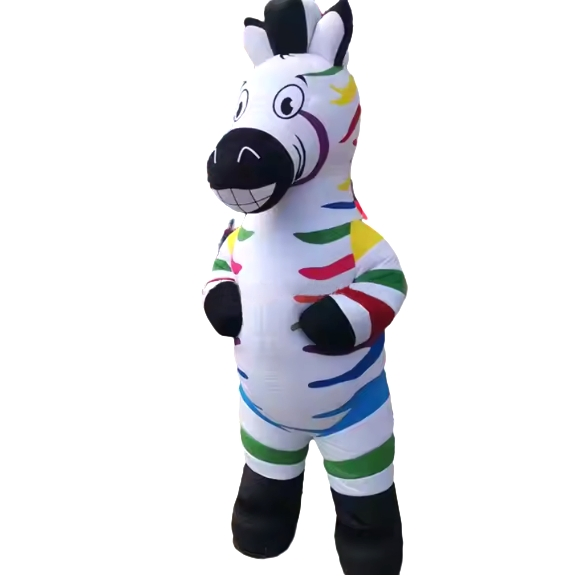 Inflatable Animal Costumes: Lion, Dinosaur, Zebra for Carnival