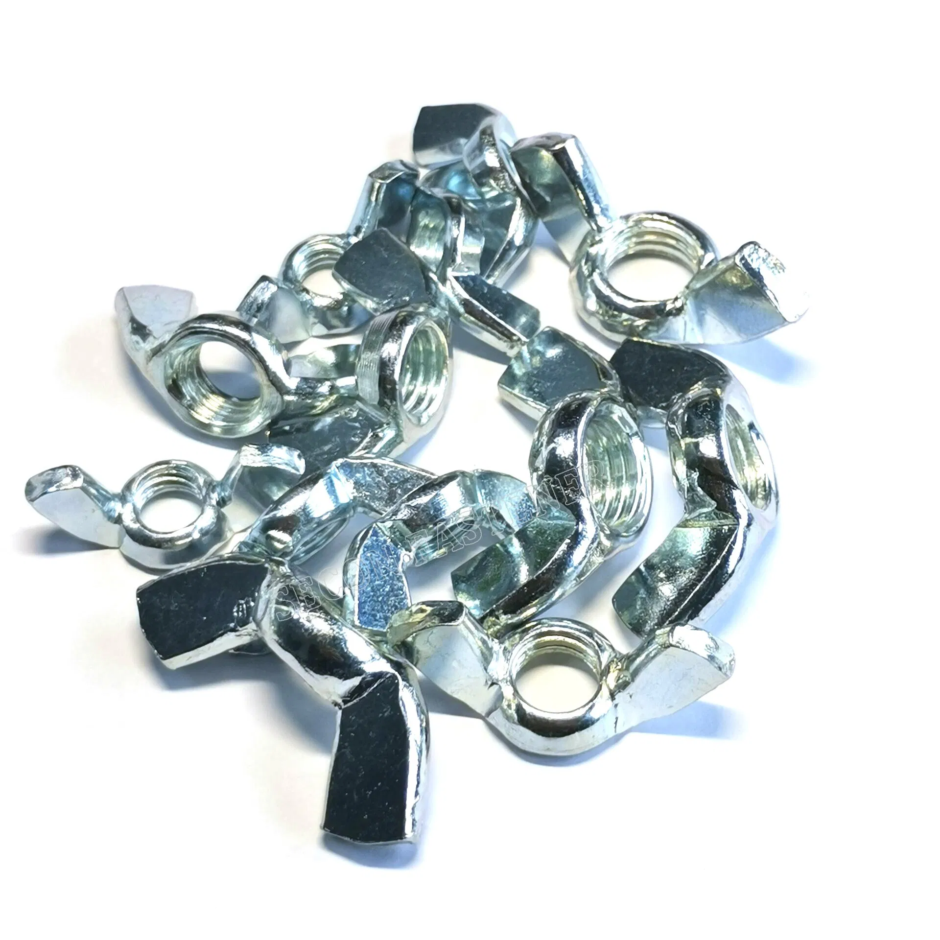 China Manufacturer M4 Stainless Steel A2-70/ A4-80 Butterfly Wing Nut Washer-Based Wing Nut