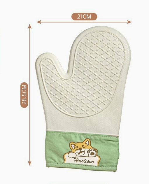 Whole Sale Puppy Sign Insulated Lining Good Grip Soft Silicone Gloves