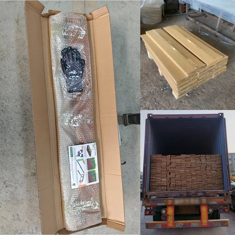 Wholesale Weathering Resistant Galvenized Steel Corten Steel Metal Garden Lawn Landscape Edging