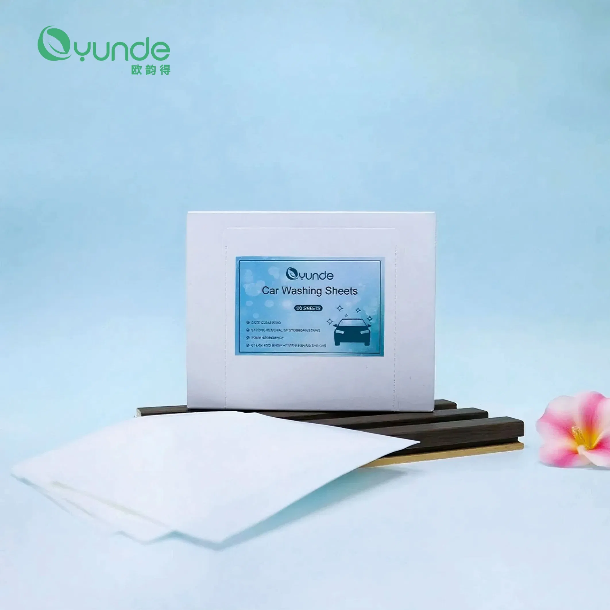 Eco Friendly Detergent Sheets Car Glass Cleaning Sheet