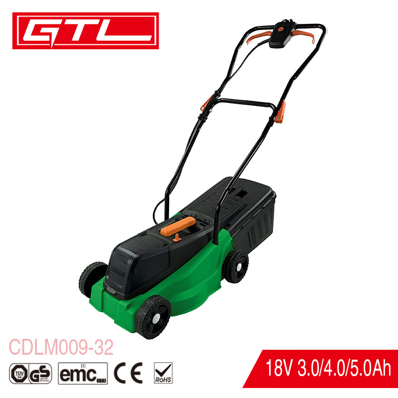 18V Lithium Battery Garden Electric Start Cordless Lawn Mower for Grass Cutter (CDLM009-32)