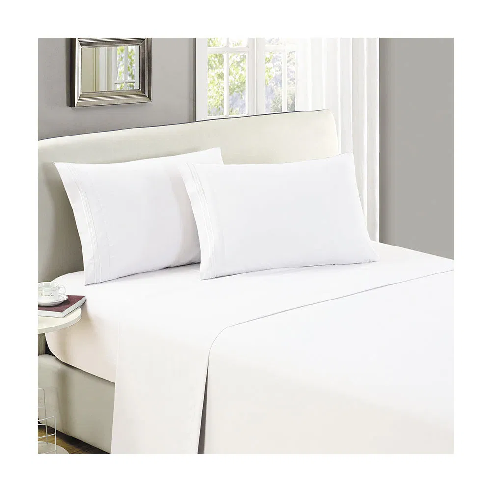 Bedding Set Cheap Microfiber Bed Sheet Set Wholesale Bed Sheet Pillowcase Set