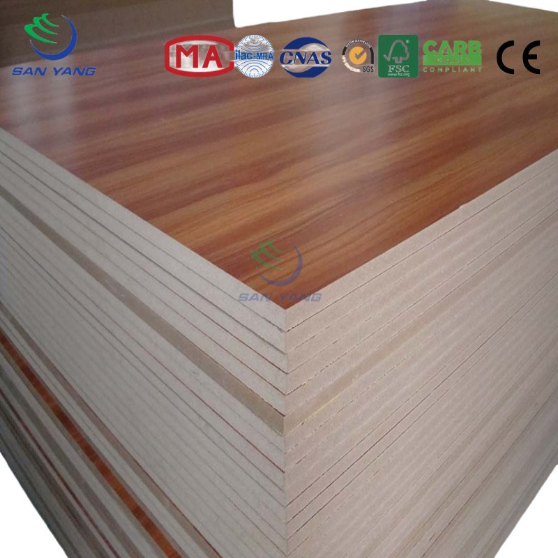 Synchronized Surface Hmr MDF Board Water Resistant Black MDF Board Wooden MDF Melamine MDF Panels with Cheap Price