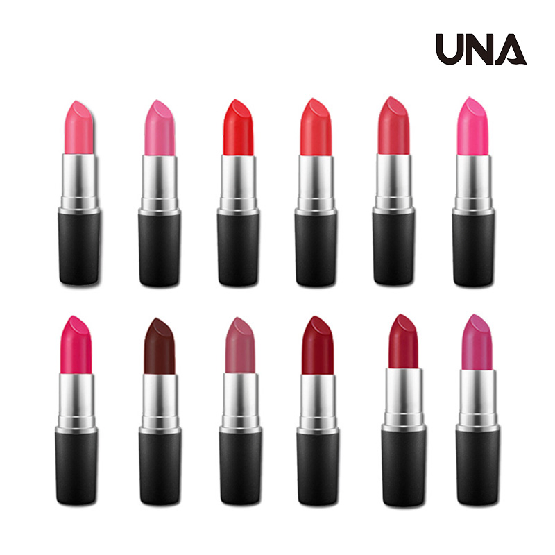 Wholesale OEM ODM Custom Logo Lip Makeup Mac Same Style Classic Bullet Lipstick