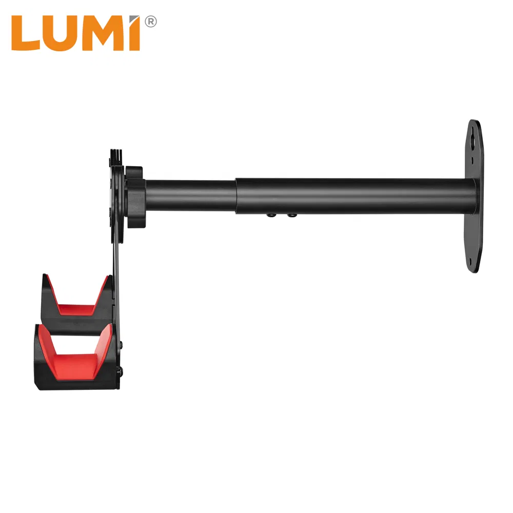 Adjustable Horizontal Indoor Home Garage Bike Storage Rack for 1 Bicycle