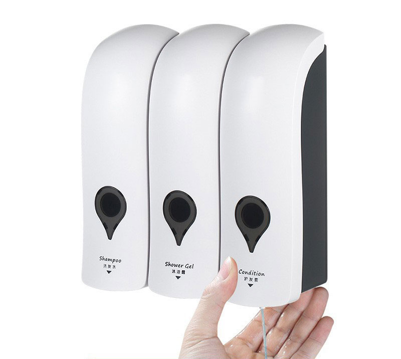 Bathroom Furniture Cleaning Products Soap Dispensers Shampoo Bottle Liquid Soap Dispenser