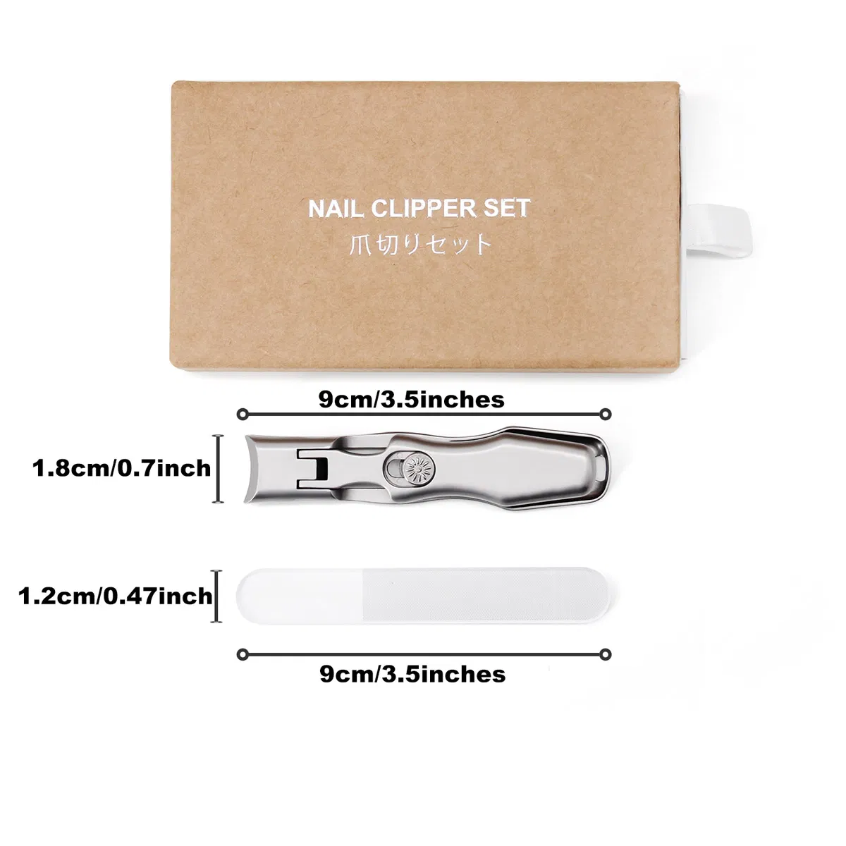 Personal Care Stainless Steel Finger Nail Toe Clippers