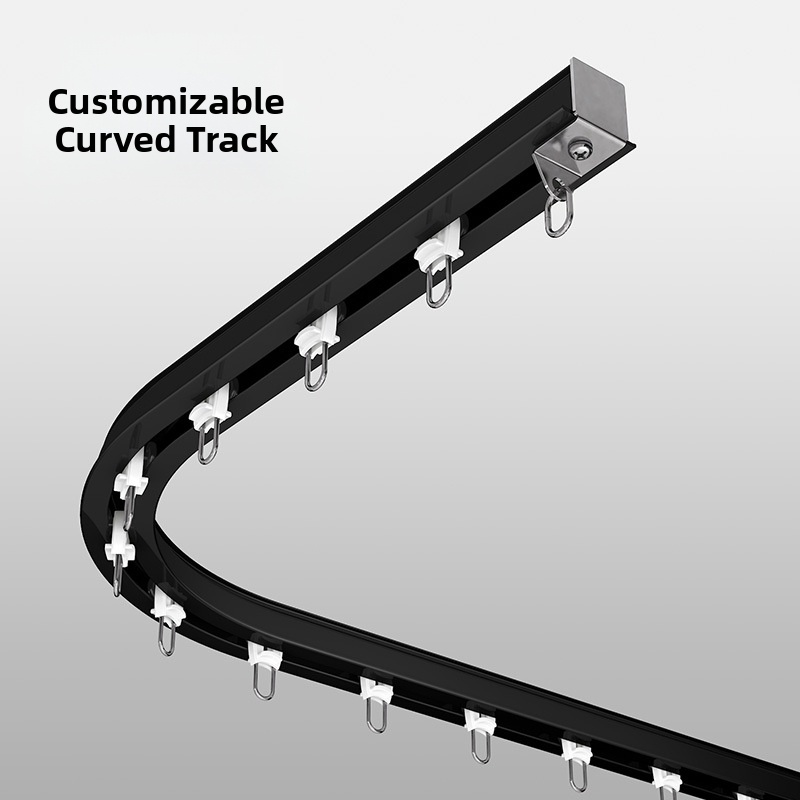 Versatile Aluminum Curtain Track by Guofan - Customization From Guangzhou