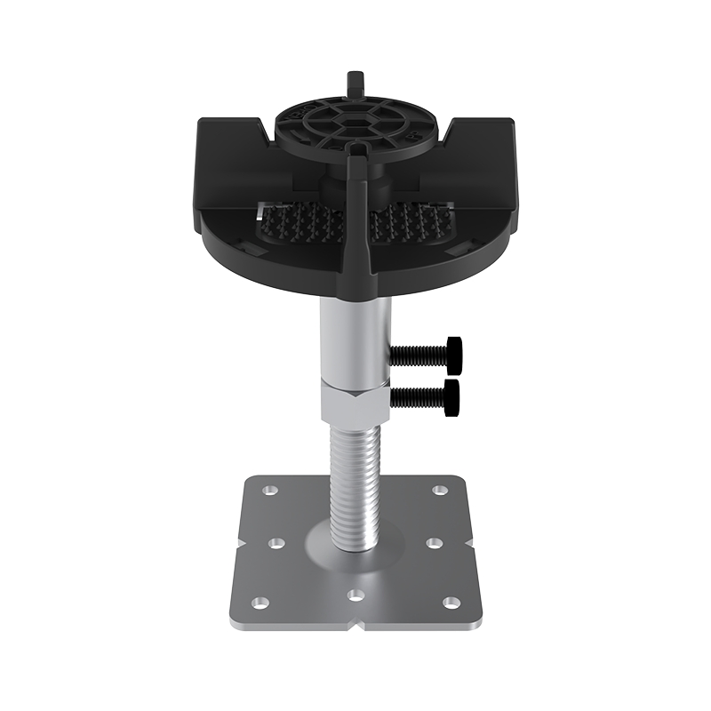 Simple Installation Low Cost No Noise Metal Adjustable Deck Support Pedestal