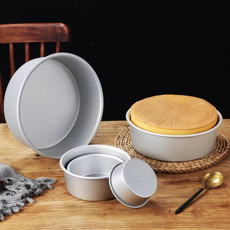 Premium Non-Stick Deep Dish Aluminum Cake Baking Pan Set