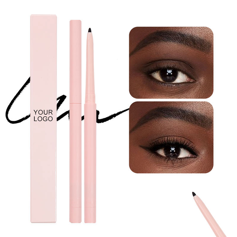 Private Label Eyeliner Pen Long Lasting Waterproof Black Brown Eyeliner Gel Pencil