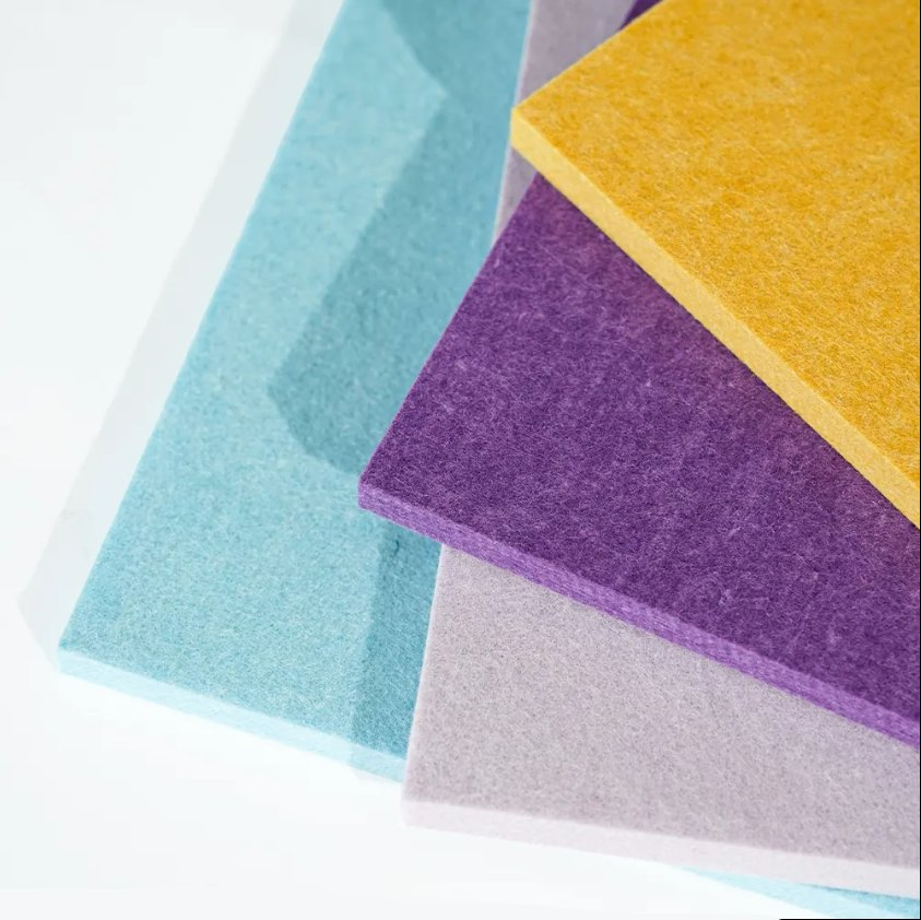 Premium Eco-Friendly Colorful Acoustic Polyester Fiber Pet Felt for Auditoriums and Theaters Sound Absorption