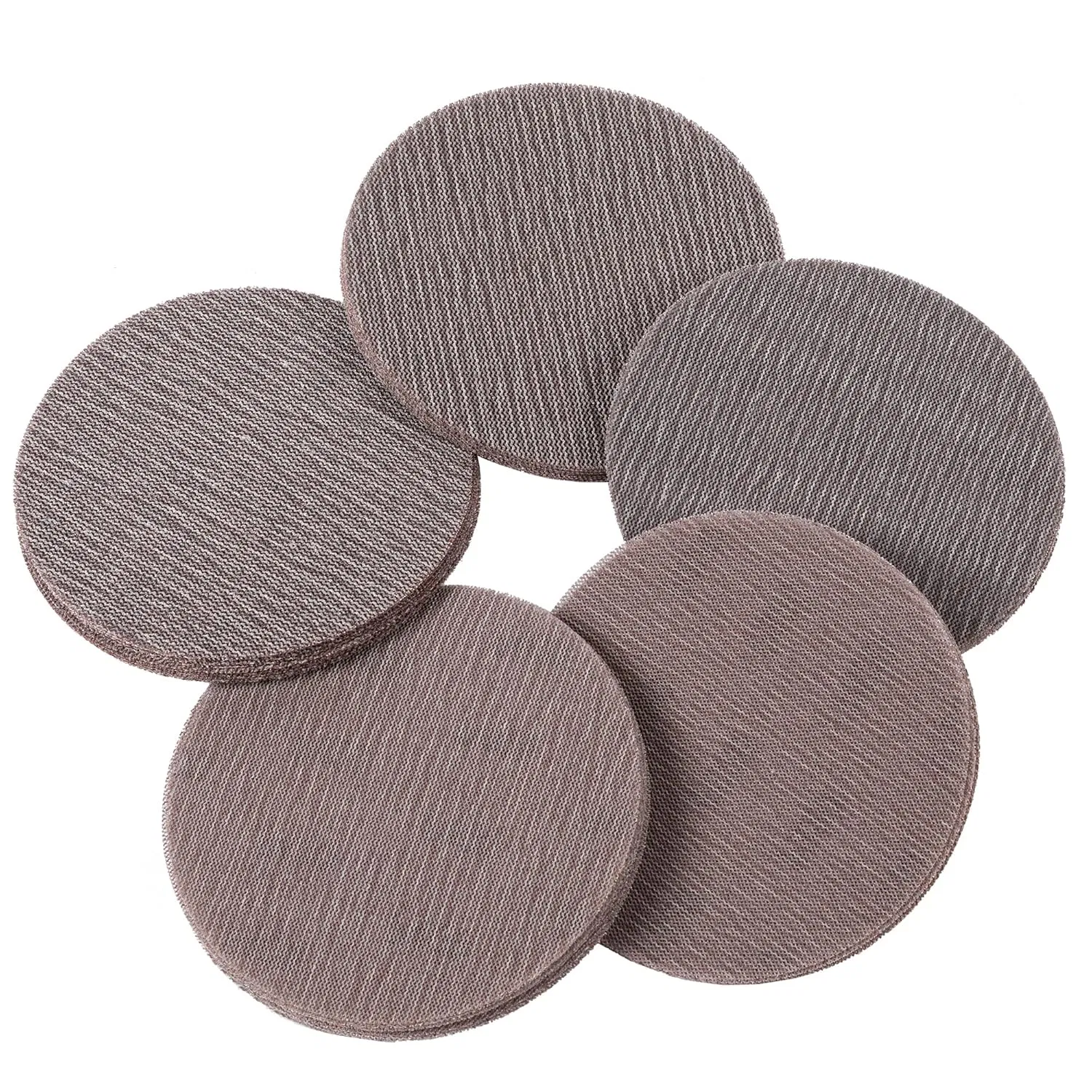 6-Inch Mesh Abrasive Sanding Discs Hook & Loop Sandpaper