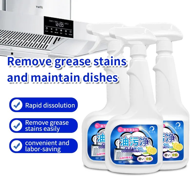Powerful Kitchen Oven Grease Cleaner for Stubborn Stains and Residues