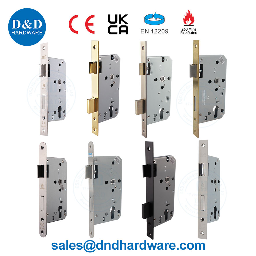 Antique Brass Door Locks CE Certification Security Door Lock for Residential Building