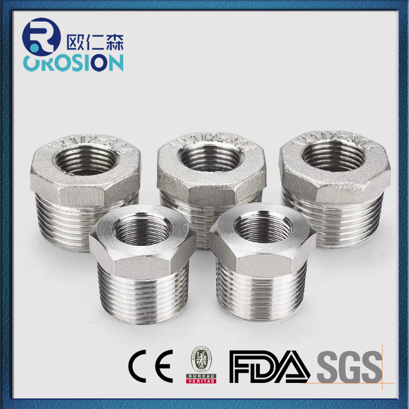 Durable 304/316L Stainless Steel Bushings for Heavy-Duty Use