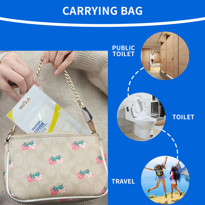 Flushable Toilet Seat Cover Paper Biodegradable Toilet Seat Covers Toilet Paper Covers