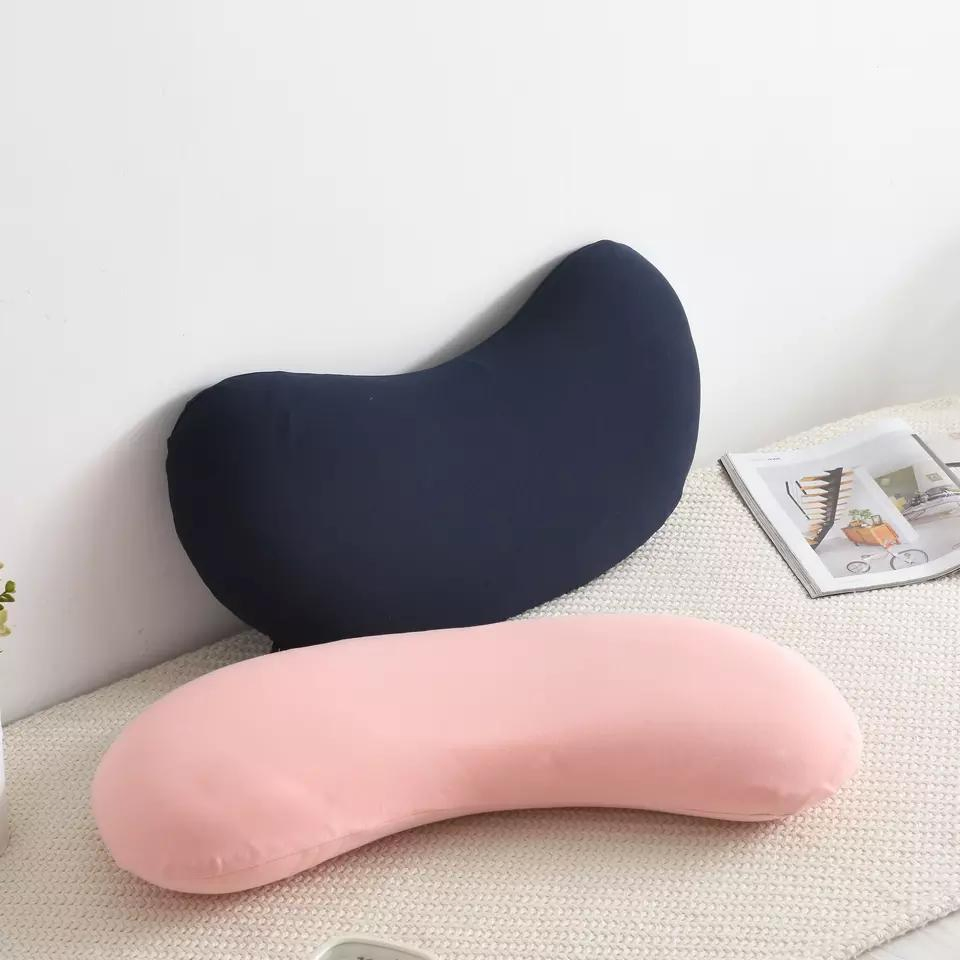 Bed Woman Pragnancy Pillow Memory Foam Lumbar Pillows Half Moon Cushion