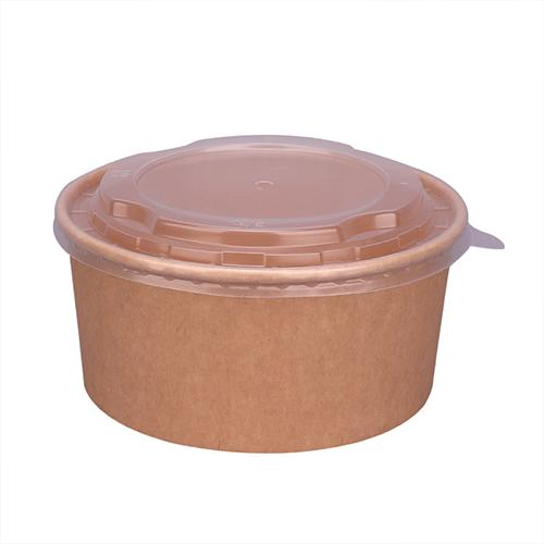 Pack Takeout Sharps! Thickened, Oil-Proof and Waterproof Disposable Salad Bowl with a Variety of Capacities