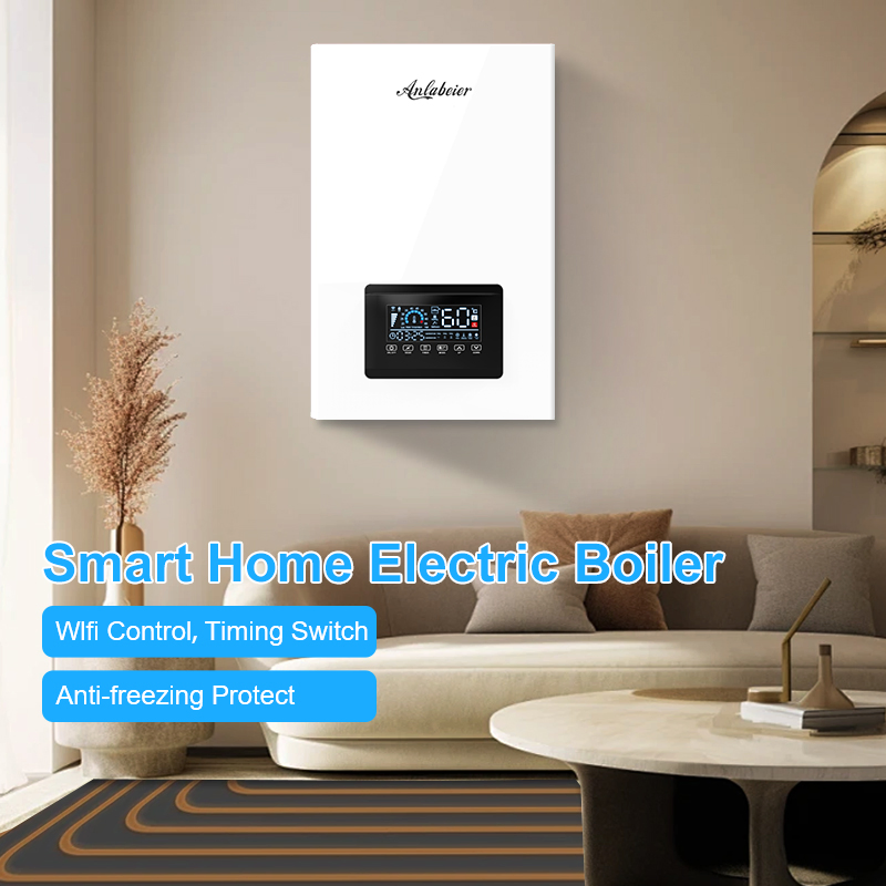 Programmable Heating Modes Provides Comfortable Electric Home Central Heating Boiler Hot Water and Indoor Warmth