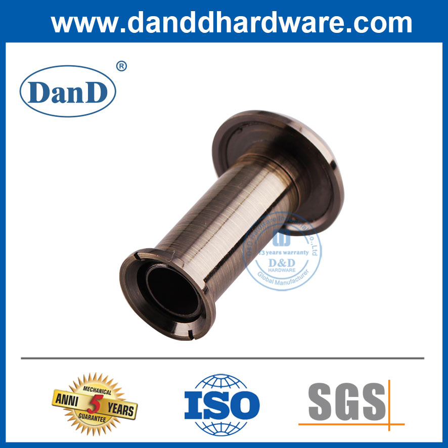 Professional Security Antique Brass Finish Zinc Door Viewer Without Cover