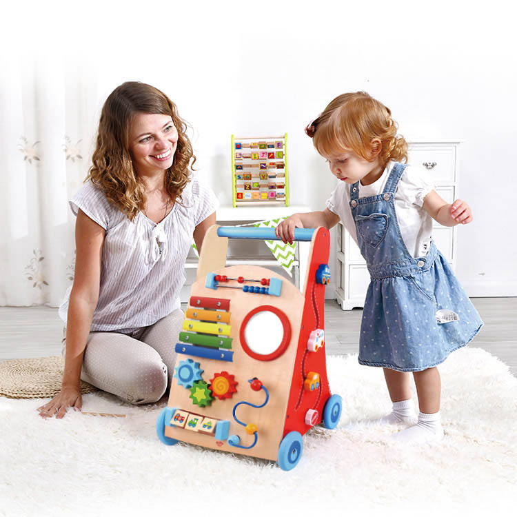 Wooden Outdoor Baby Walker Toys for Child Learning