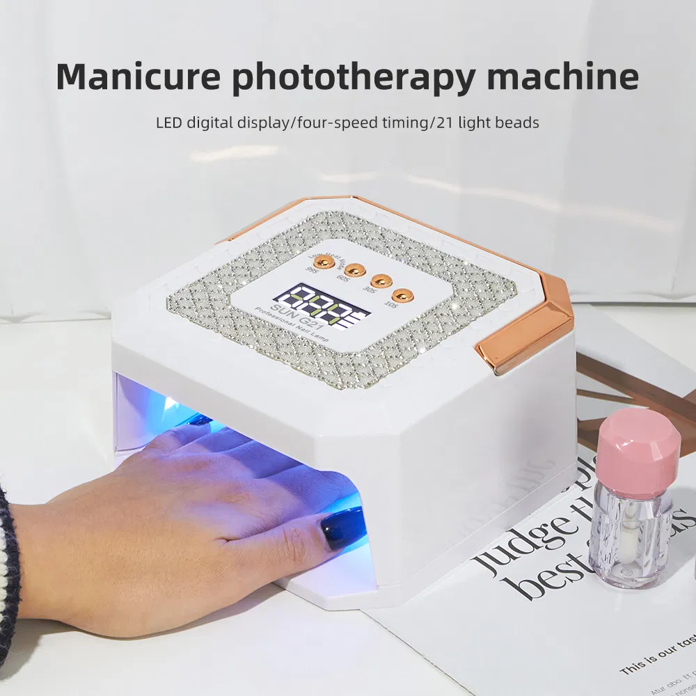 New Square Portable and Dragable 24V Plug-in Diamond Nail Lamp