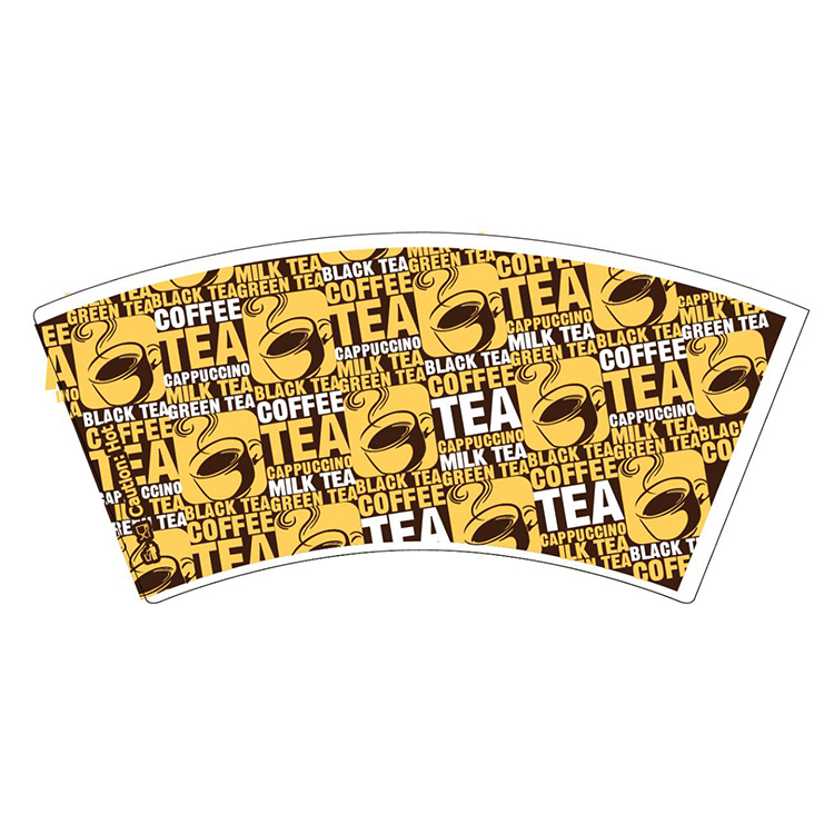 Eco-Friendly Raw Material Paper Cup Fan for Disposable Paper Cups