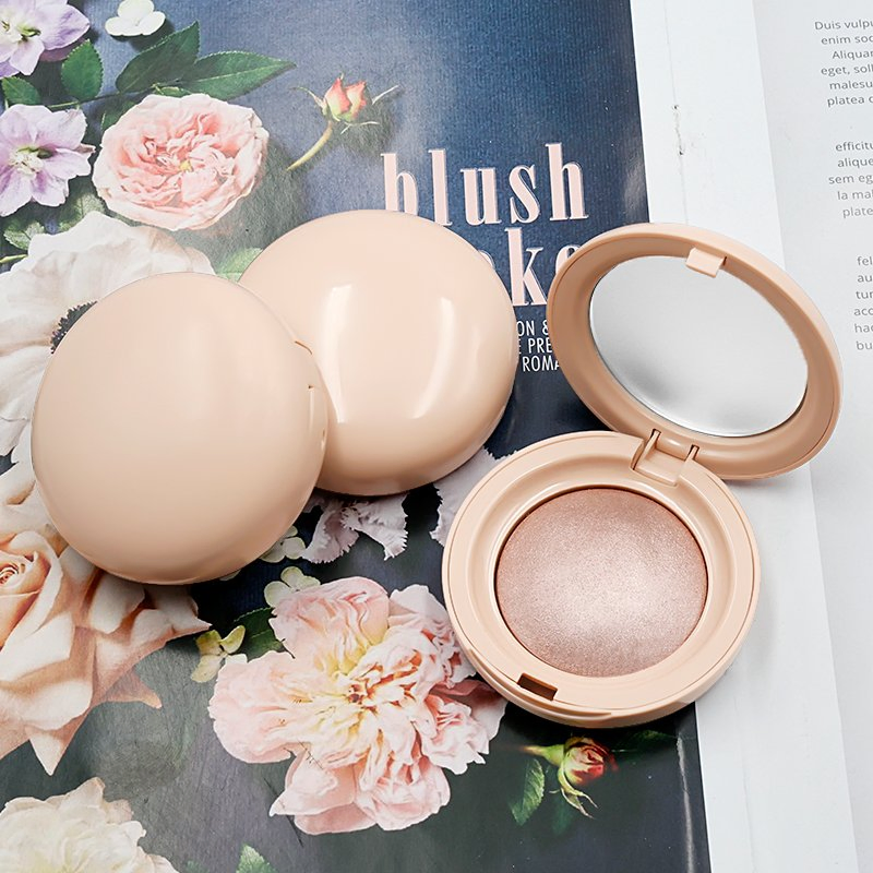 Wholesale Vegan Diamond Glow Pressed Powder Private Label Long Lasting Skin Glow Makeup High Pigment Highlighter