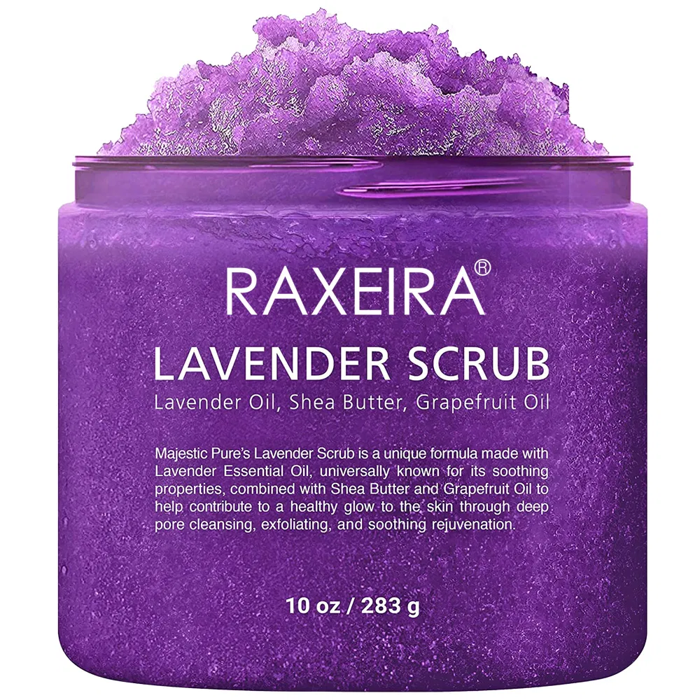 Hydrating and Nourishing Lavender Oil Body Scrub for Acne Prone