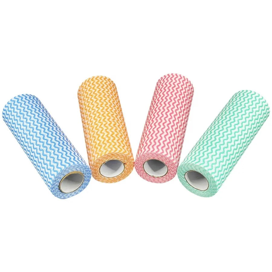 Disposable Kitchen Cleaning Towel Nonstick Wiping Rags House Cleaning Dishcloth Kitchen Paper Towel Rag