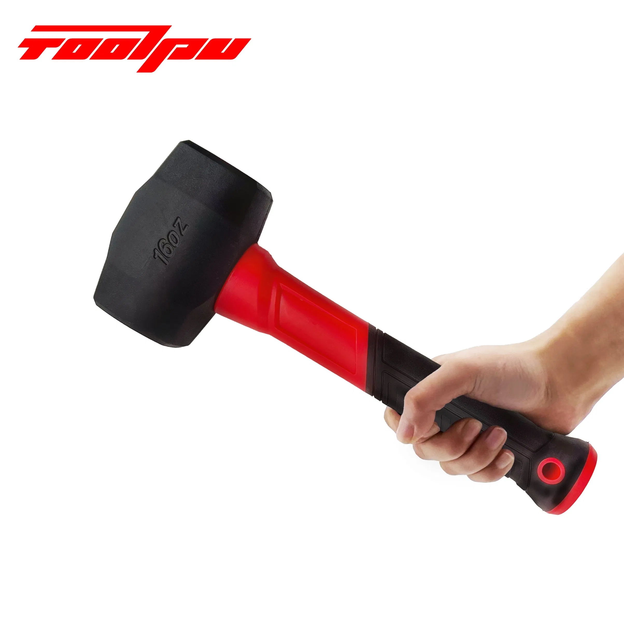 Резиновая киянка 16oz с фиберглассовой ручкой