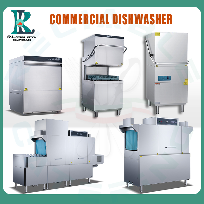 Commercial Industrial Compact Best Dish Washer Washing Machine Under Counter Dishwasher with Customizable Programs for Modern Kitchen Restaurant Bars