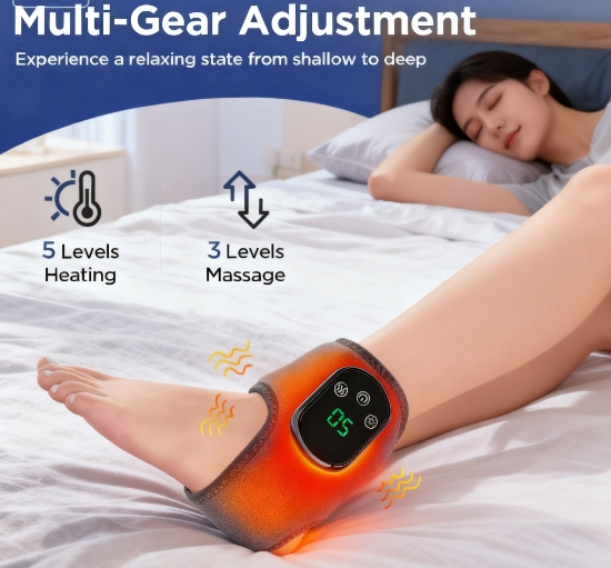 Массажер для лодыжек и запястий с шиацу и подогревом