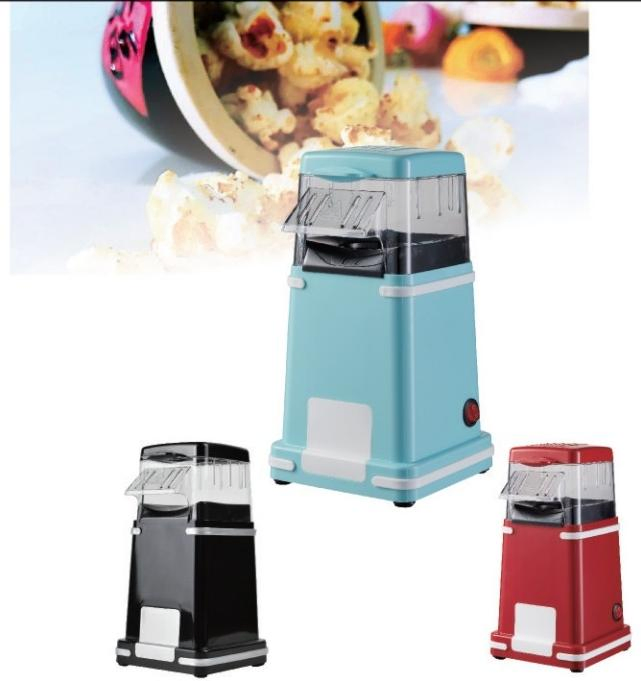 Hot Air Popcorn Popper Maker with Measuring Cup