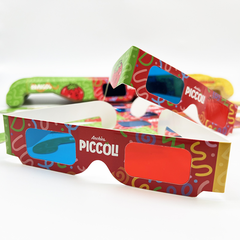 Wholesale Red and Cyan Paper 3D Glasses Cheap Price