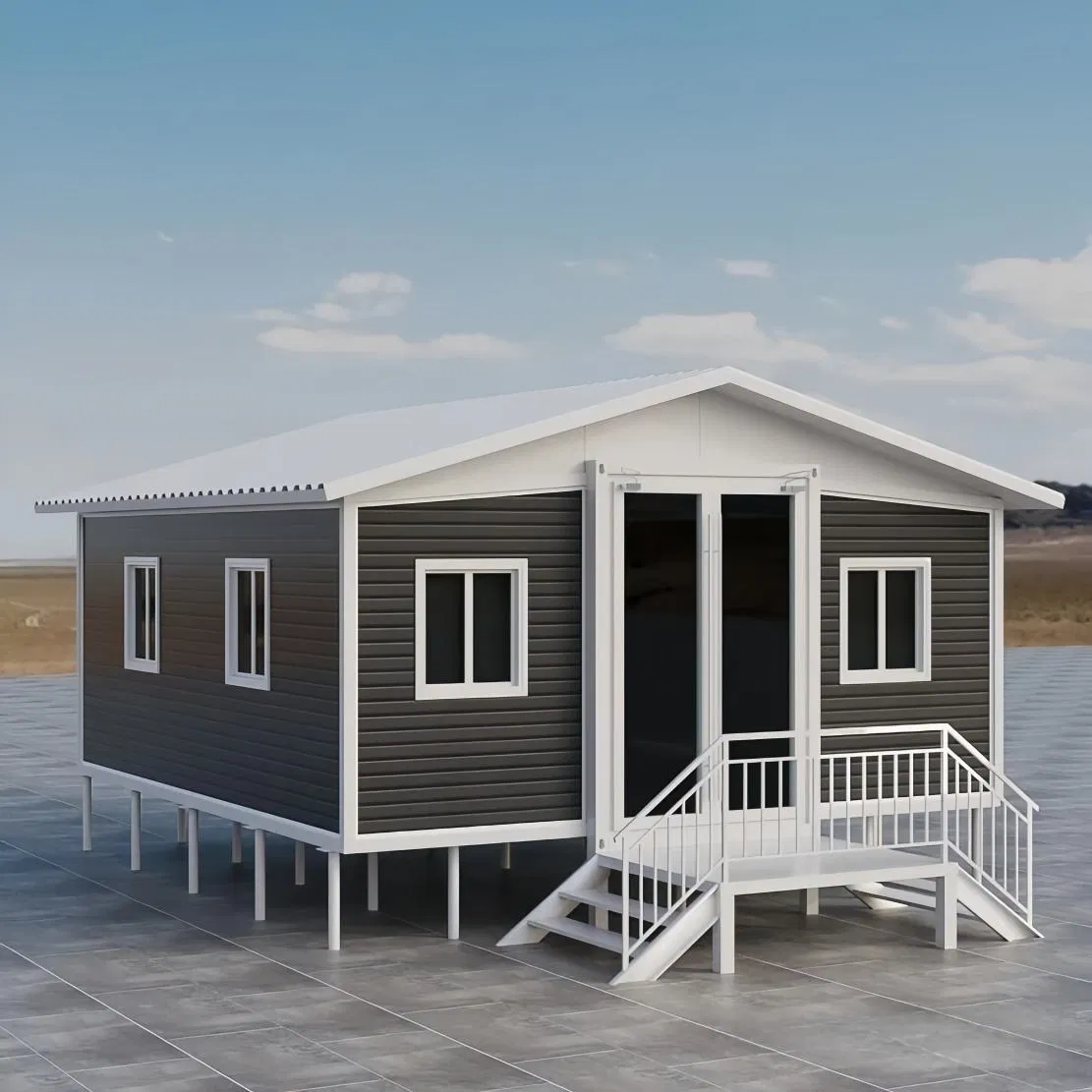 20FT/40FT Prefabricated Expandable Container Houses Luxury Economic Expandable Type Tiny Home