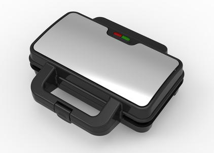 6 in 1 Deep Fill Sandwich Maker with Optinal Deep Non Stick Egg Waffle Donut Cartoons Cake Pop Plates