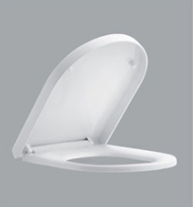 Quick-Install Soft-Close Toilet Seat Cover - Durable PP Material for Hotel & Home Use