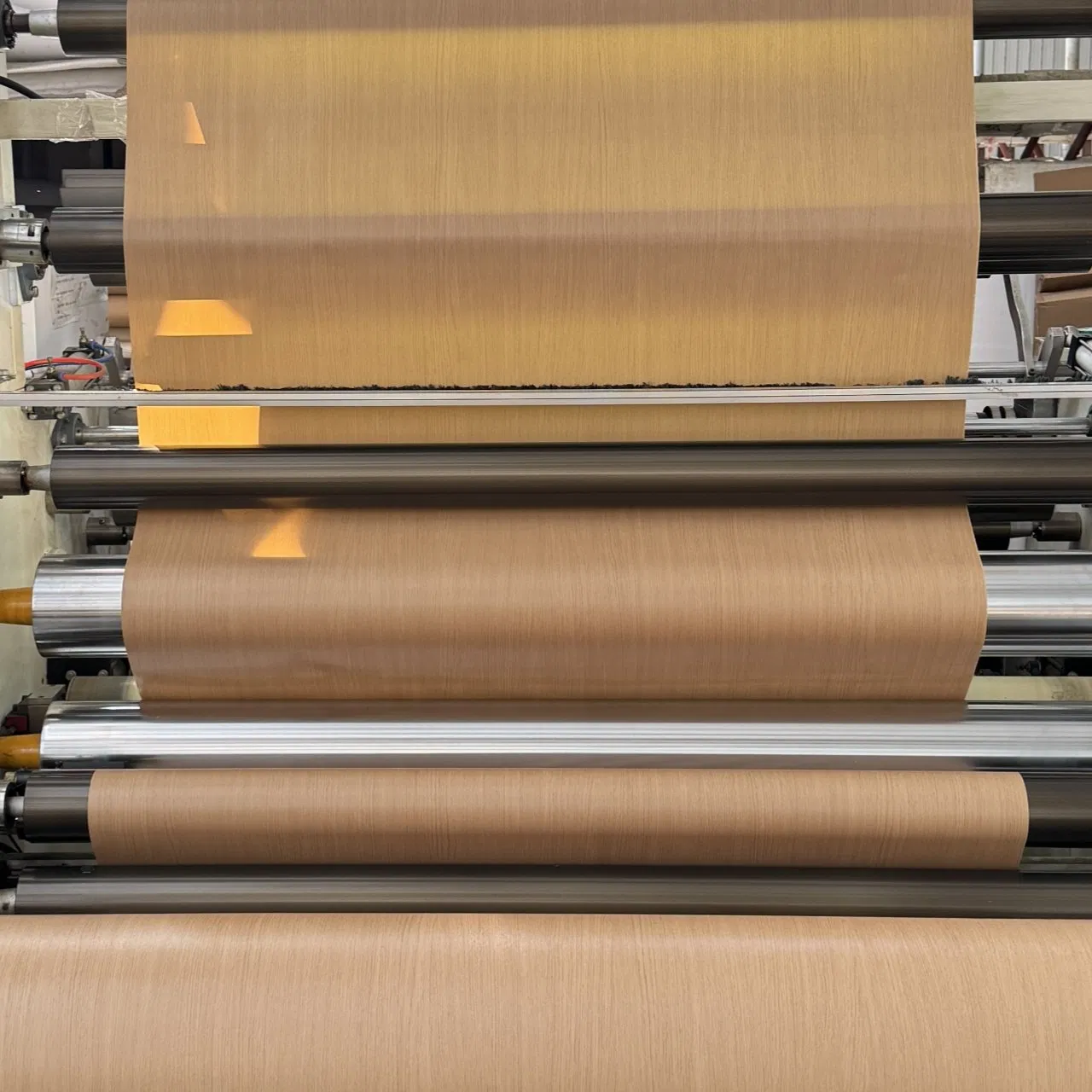 Self Adhesive Wood Effect Decoration Furniture Kitchen Wooden Grain Texture PVC Sticker Car Body Interior Vinyl Wrapping Film