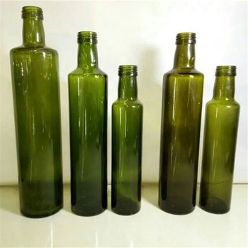 100ml/250ml/500ml/750ml Dark Green/Brown Color Olive Oil Glass Bottle