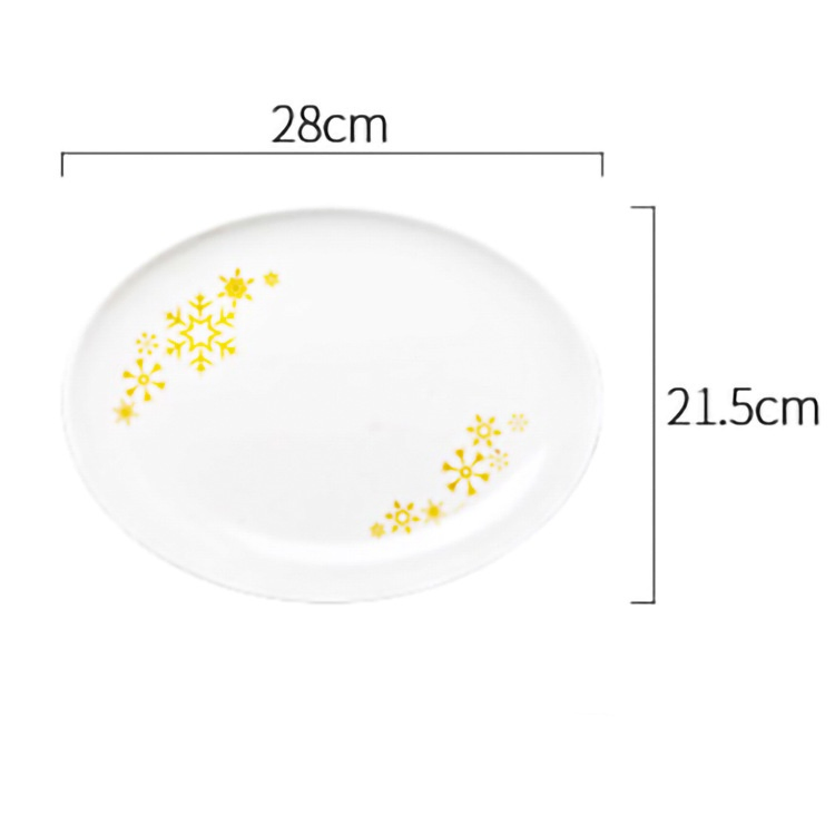 Snowflake China Tempered Glass Dinnerware; Opal Glass Plates and Bowl for Home