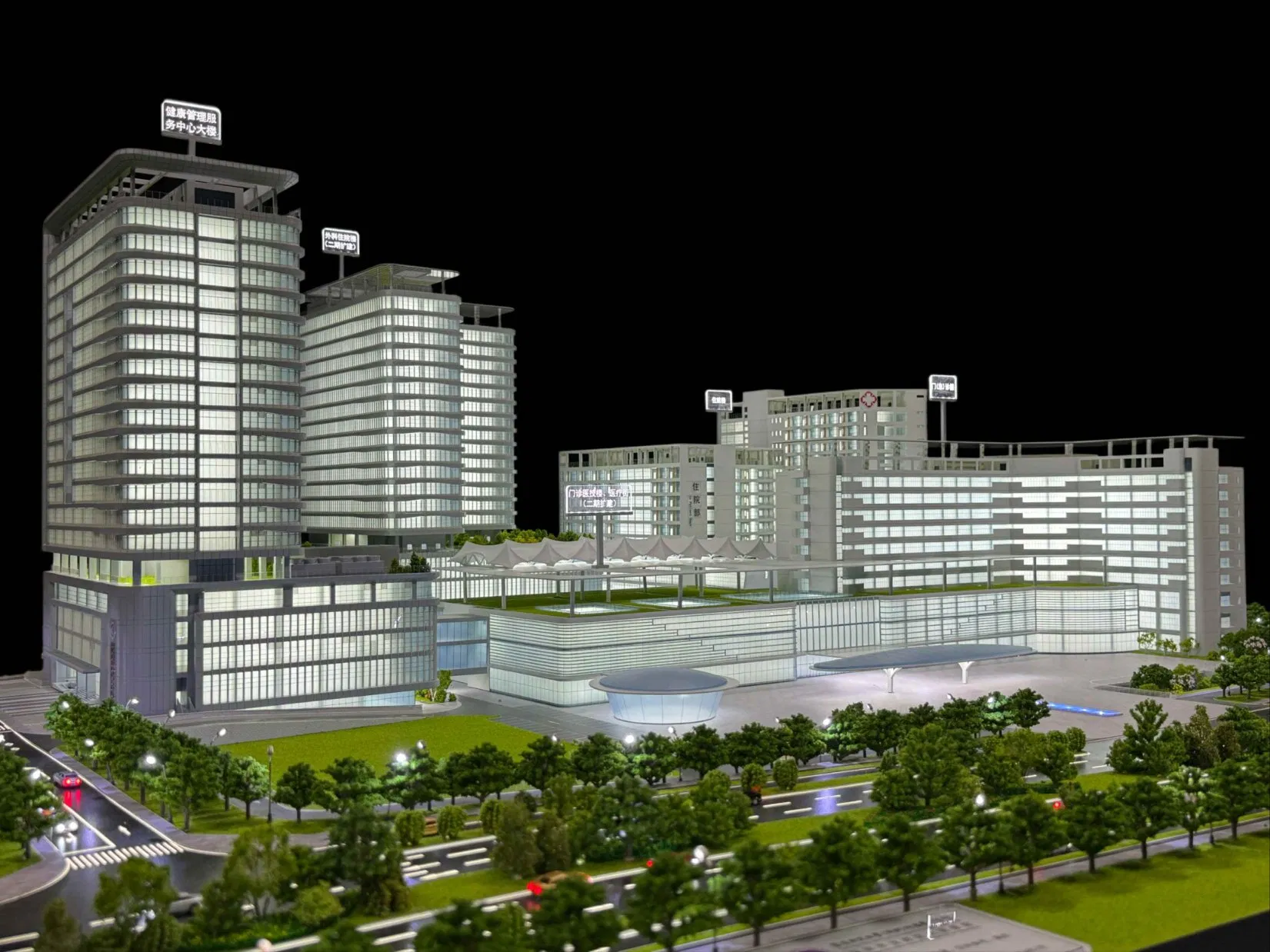 Innovative Architectural Model of Contemporary Design Detailed Architectural Model Reflecting Modern Urban Landscapes and Planning High-Quality Model